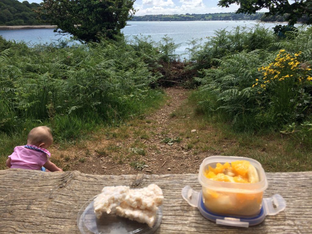 Quick snack out walking