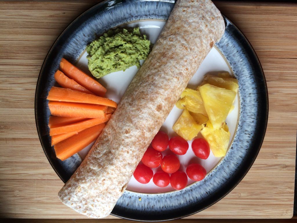 A quick vibrant lunch