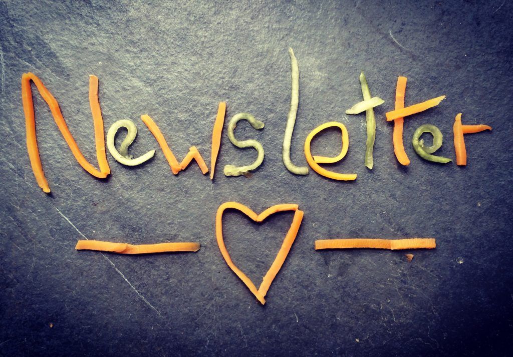 My newsletter is now working!