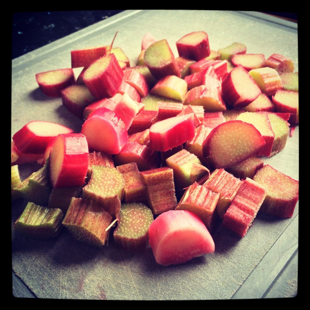 Loving rhubarb’s sourness