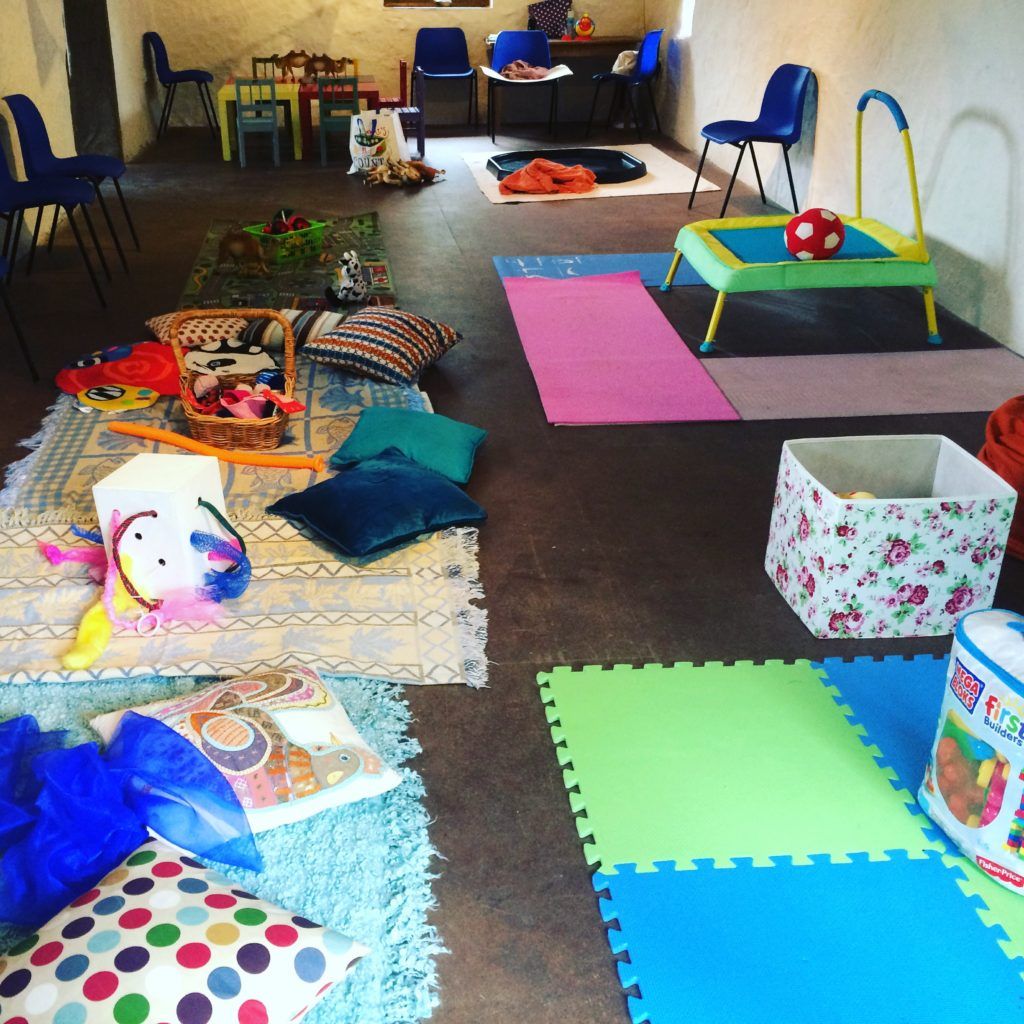 Sensory and developmental play for playgroup friends