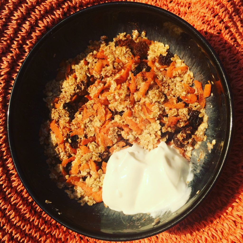 Carrot cake porridge