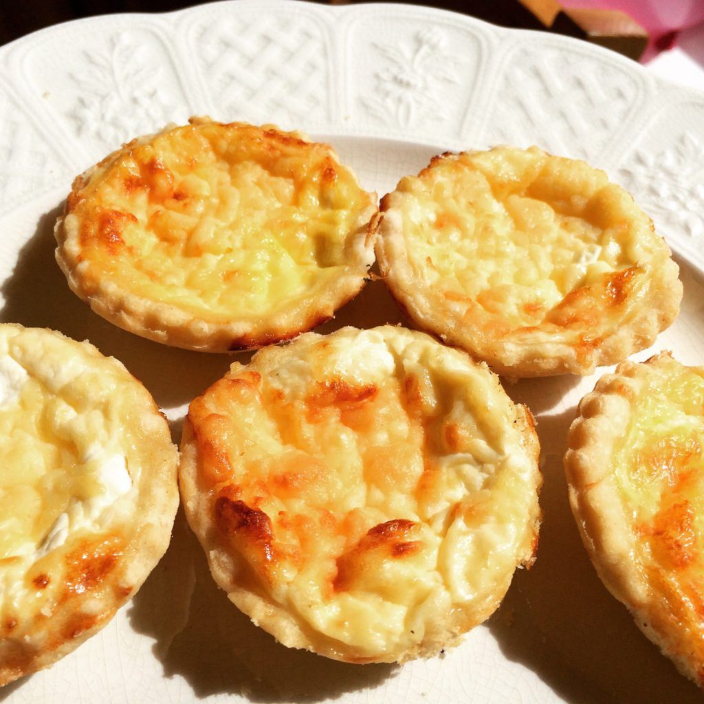 Nancy’s cheese tartlets