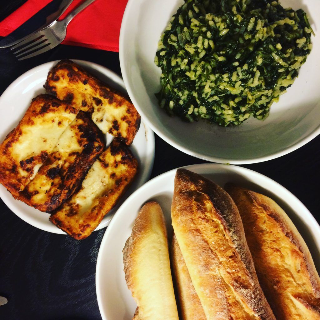 Maria’s Spanakorizo