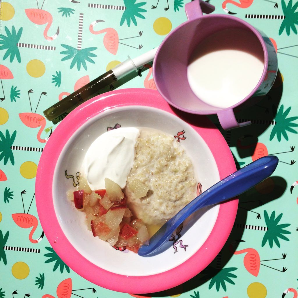 Balancing breakfast post bonfire night