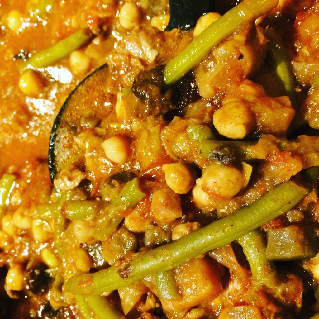 Fruity lamb & veggie packed stew