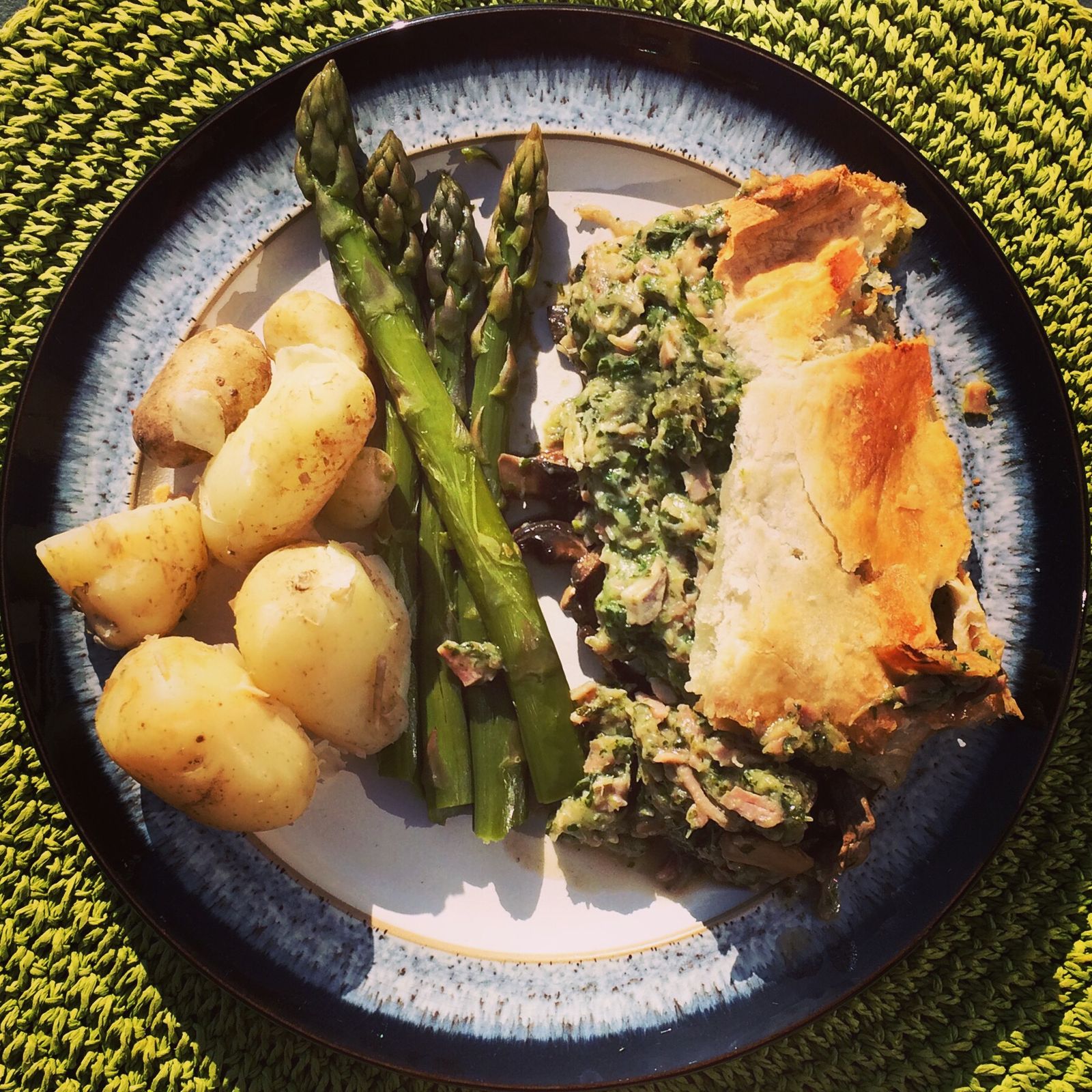 Our first new potatoes! 