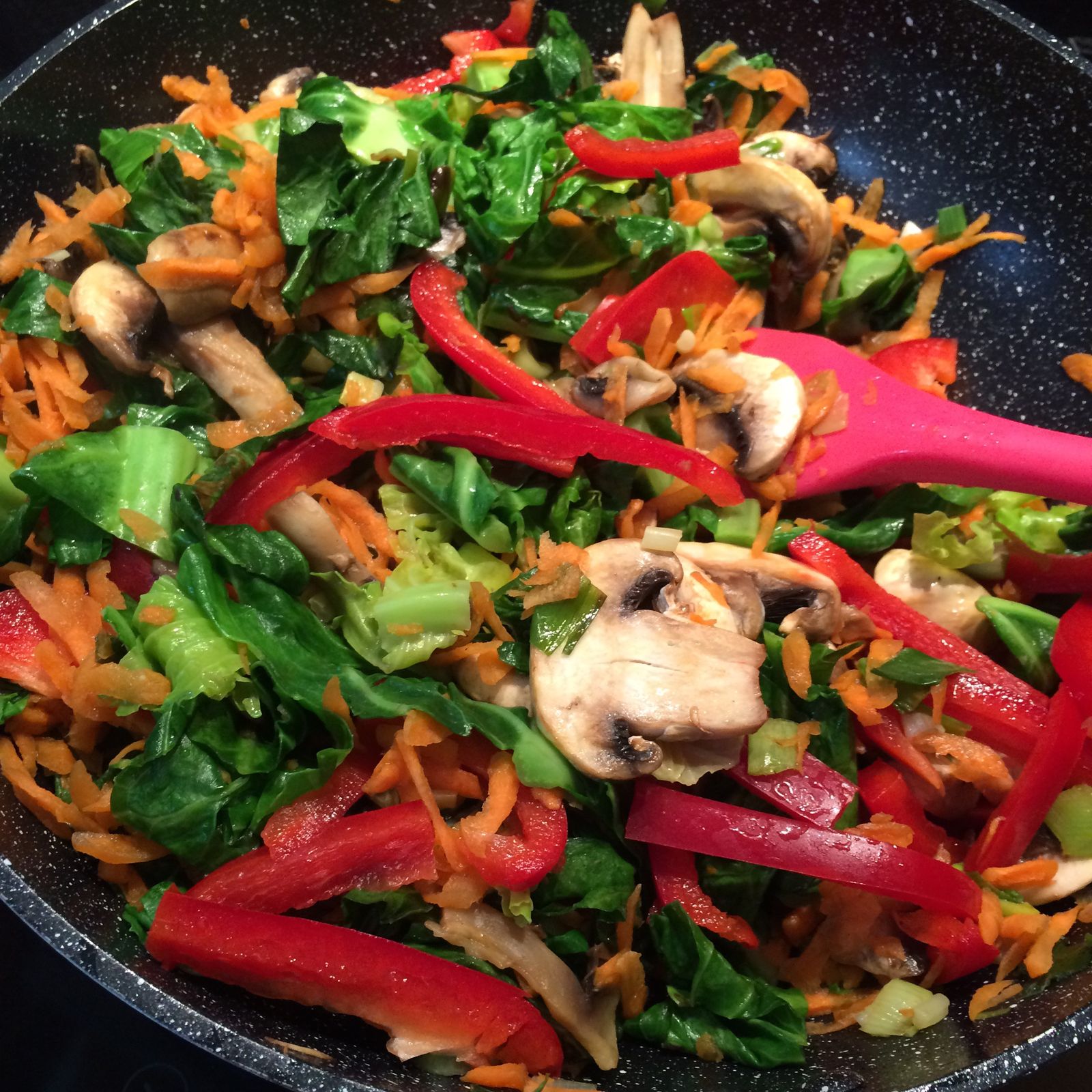 Satay stirfry in action