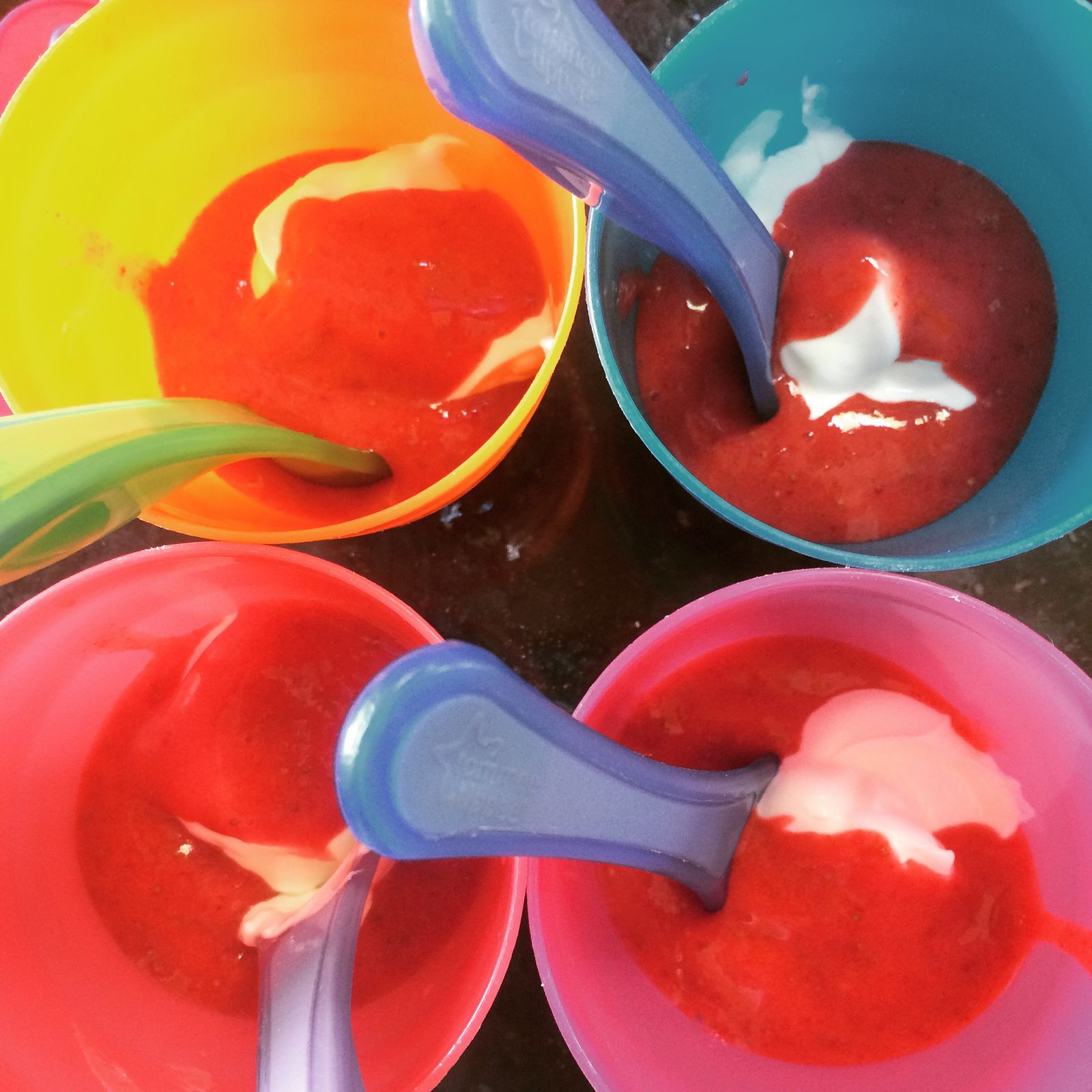 ‘Nice creams’ at the ready. You just need two ingredients and it’s milk free!