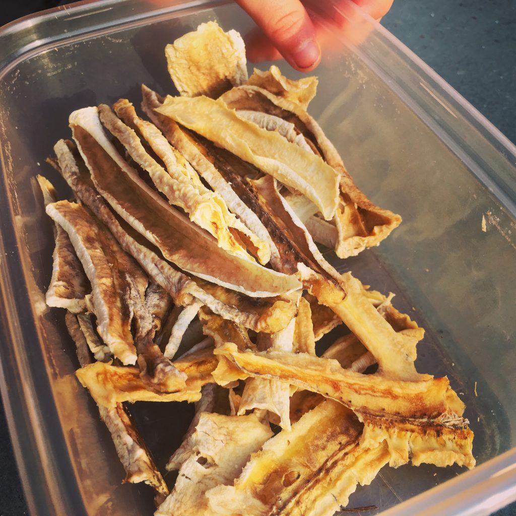 Banana glut? Try making dried banana.